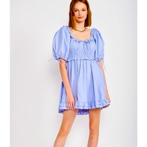 En Saison, Danielle Dress, Size L, Baby Blue